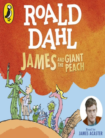 James and the giant peach by Roald Dahl